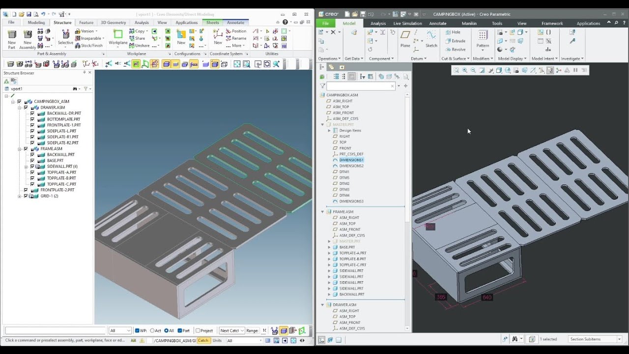 PTC Creo Parametric vs. Creo Elements/Direct