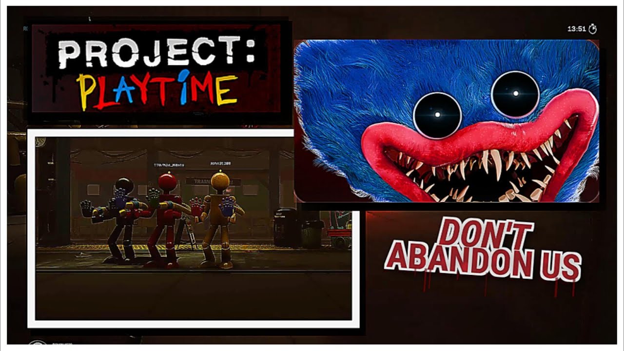 👉 They Abandoned Us in Project: Playtime…
