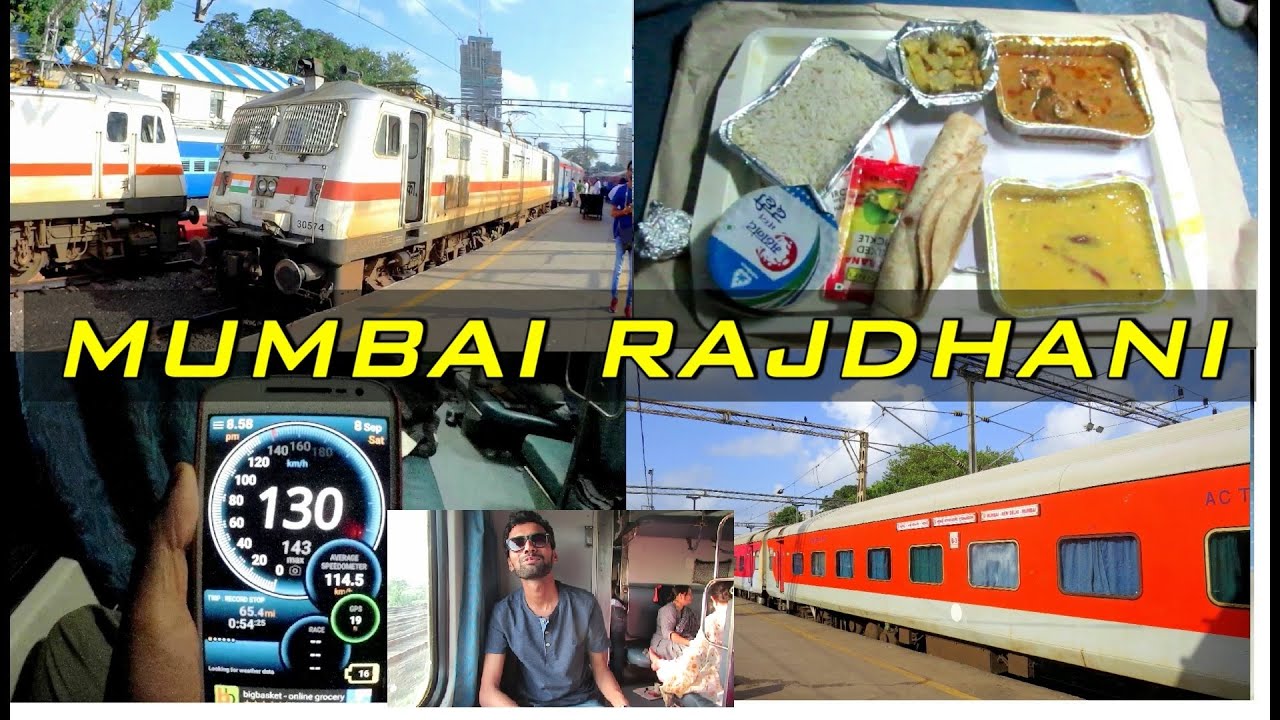 Journey on MUMBAI RAJDHANI : 130 kmph High Speed Journey Compilation MUMBAI - RATLAM Part 1