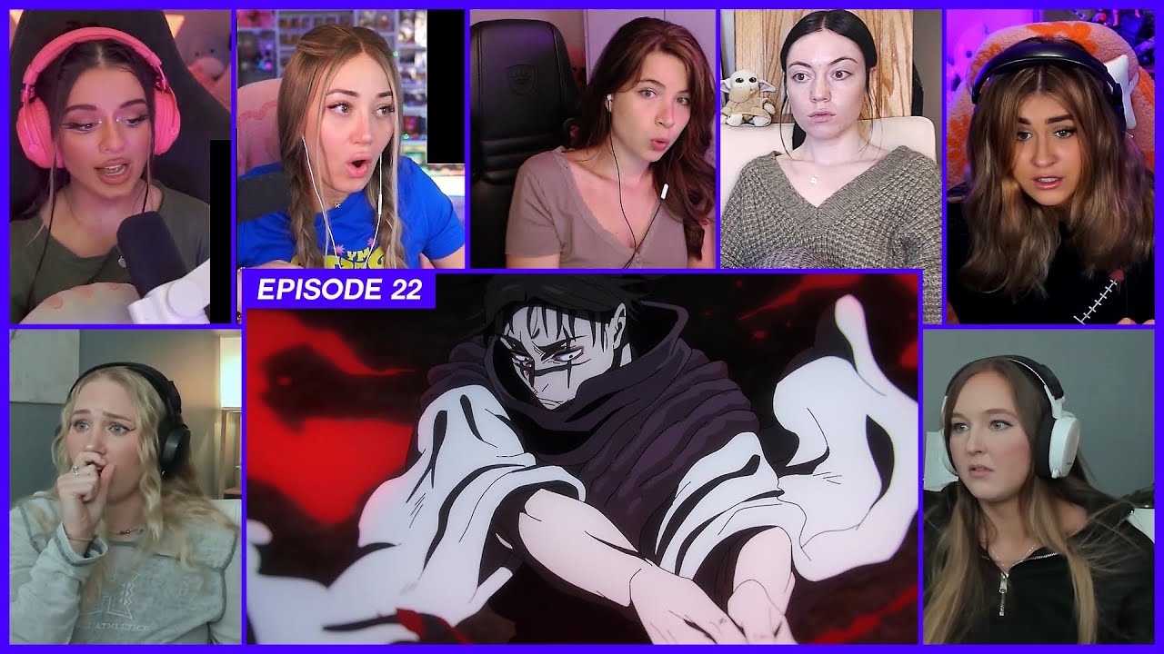 [GIRLS REACT] Choso vs Kenjaku | JJK S2 Ep 22 Girl Reaction Mashup