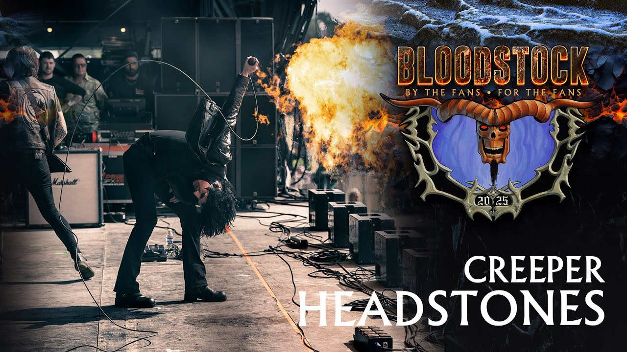 🖤 CREEPER &ndash; &ldquo;Headstones&rdquo; (Live at Bloodstock Open Air 2025) 🖤