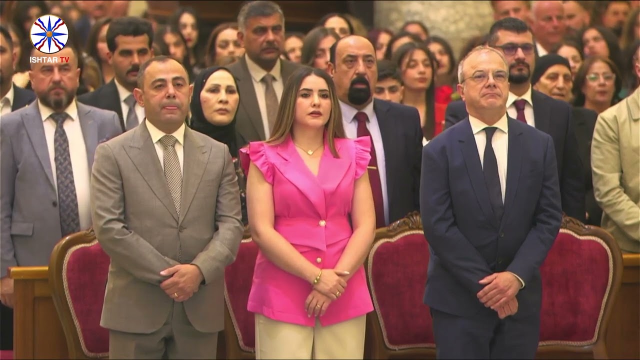 القداس الالهي بمناسبة عيد القيامة المجيد - كنيسة الطاهرة  - بغديدا