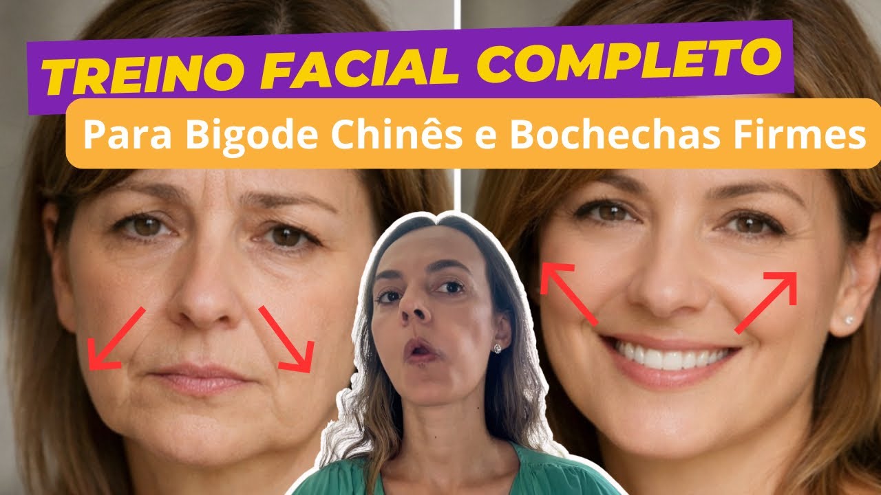 Bigode Chinês Marcado? Esse Treino Facial Vai Ajudar