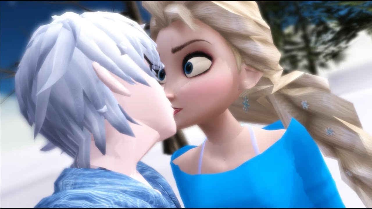 Jack Frost and Elsa Playing in Snow | Paroday Animation