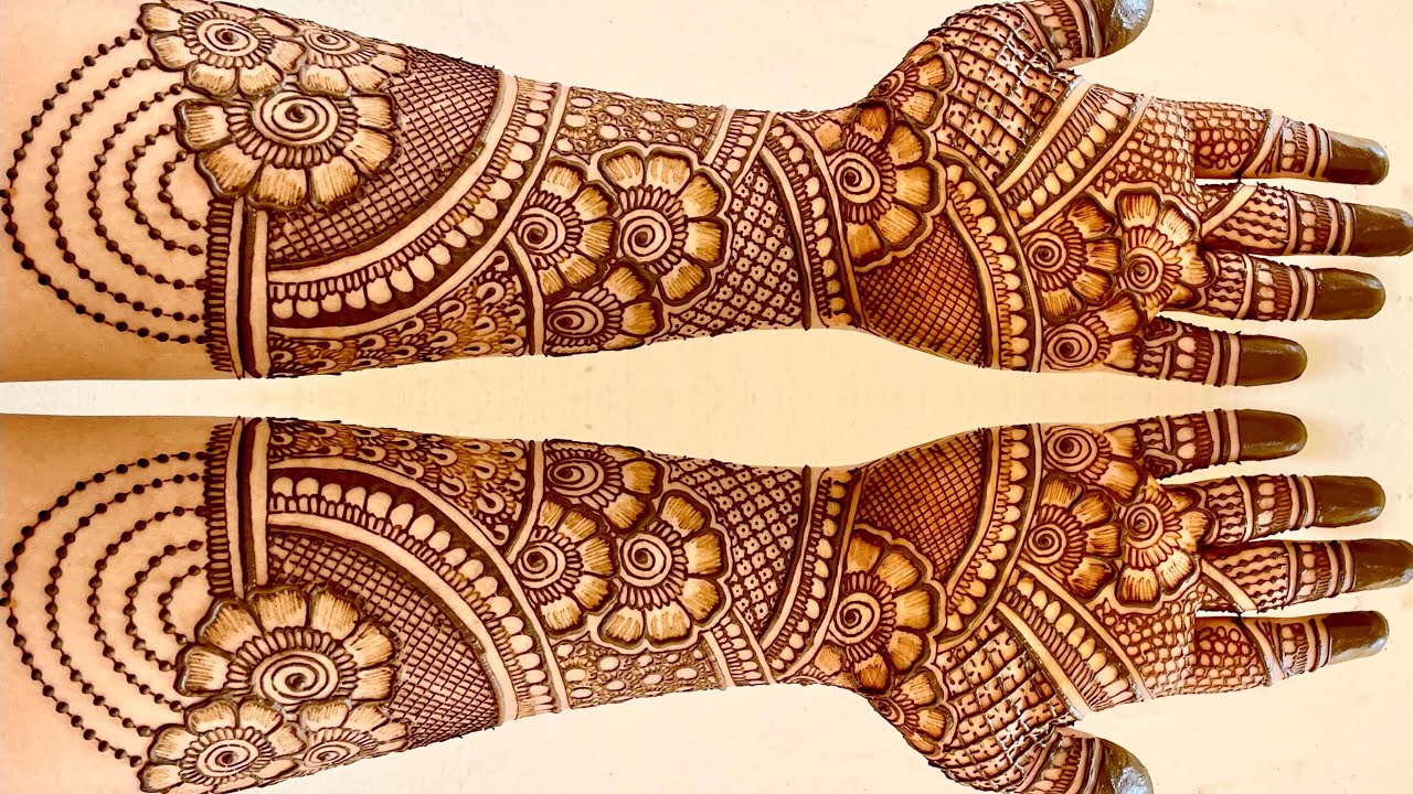 FLORAL 🌸 BRIDAL MEHNDI 2022 😍 FULL HAND DULHAN MEHNDI DESIGNS || NEW WEDDING HENNA MEHENDI DESIGNS