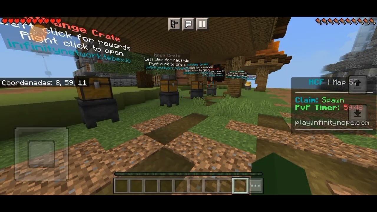 COMO JUGAR HCF | INFINITY | NETWORK | SERVER 1.20.10 BEDROCK