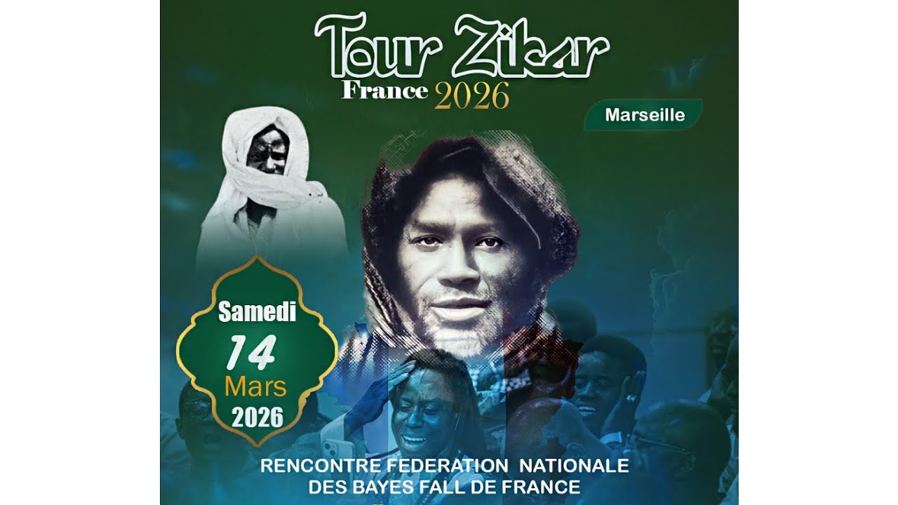 FÉDÉRATION DES BAYES FALL DE FRANCE TOUR SIKAR FRANCE TOUBA MARSEILLE 14 MARS 2026  (INTÉGRAL)
