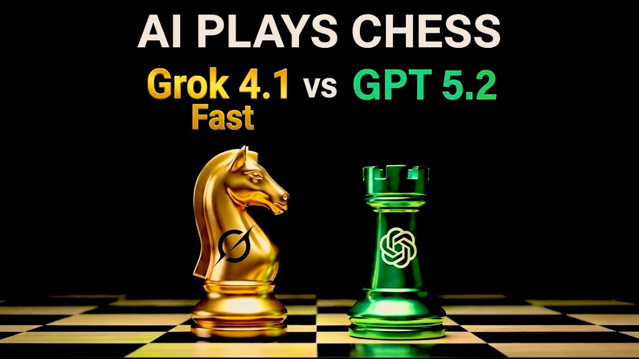 Кто победил? GPT 5.2 против Grok 4.1 &mdash; Быстрая игра в шахматы &mdash; Тестирование ИИ.