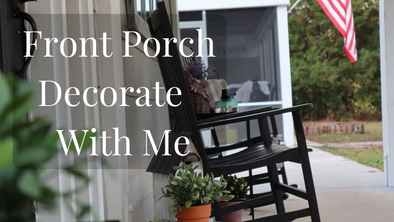 Spring Porch Decorate With Me: Cottage Spring Style: Thrifty and Beautiful