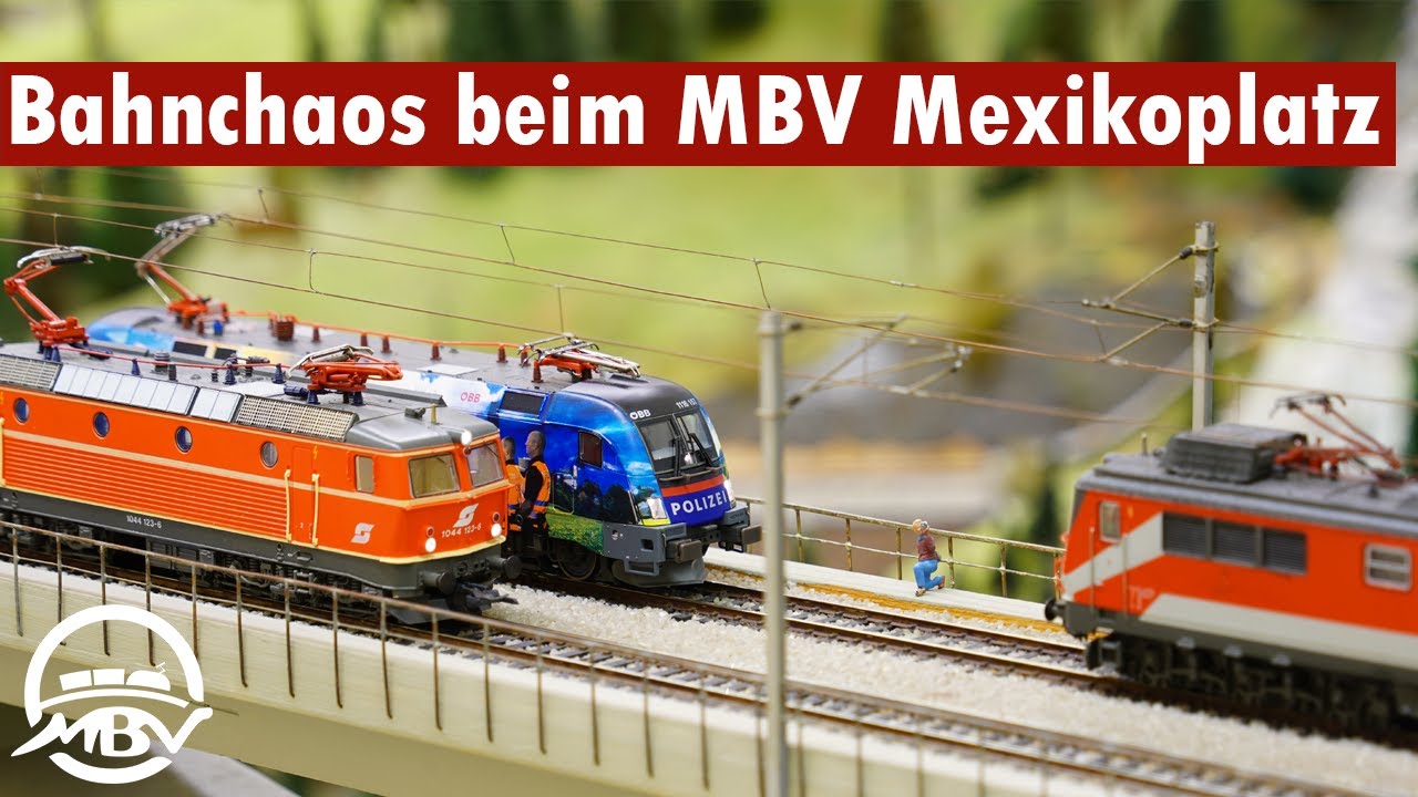 Bahnchaos beim MBV Mexikoplatz I Modellbahn H0
