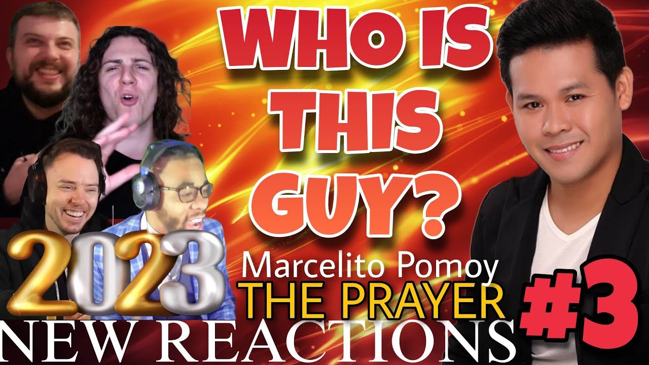 НОВЫЕ РЕАКЦИИ 2023 ГОДА №3 | Марселито Помой исполняет «The Prayer» (Селин Дион и Андреа Бочелли)...