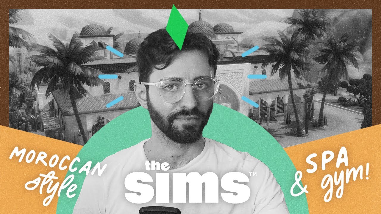 Building A Moroccan-Inspired Spa in The Sims 4