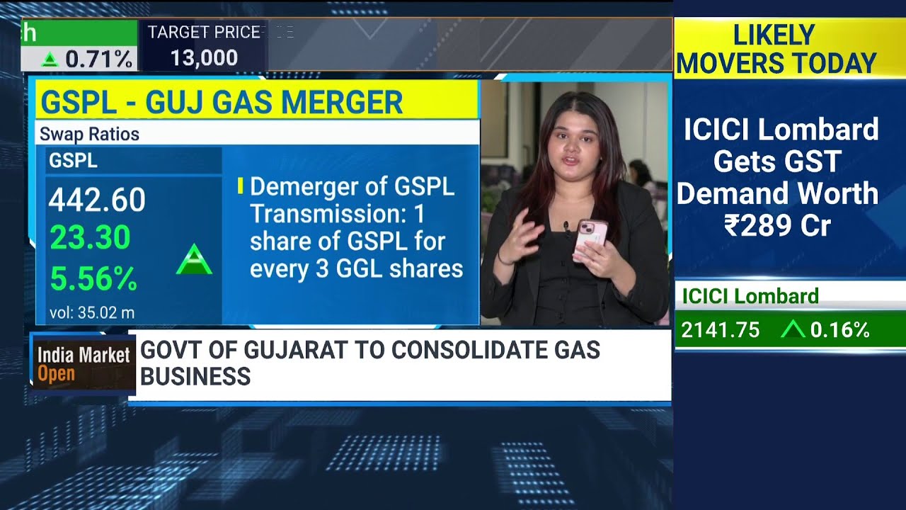Gujarat Gas Merger: Will It Benefit Shareholders? I Gujarat Gas Share Price Jumps