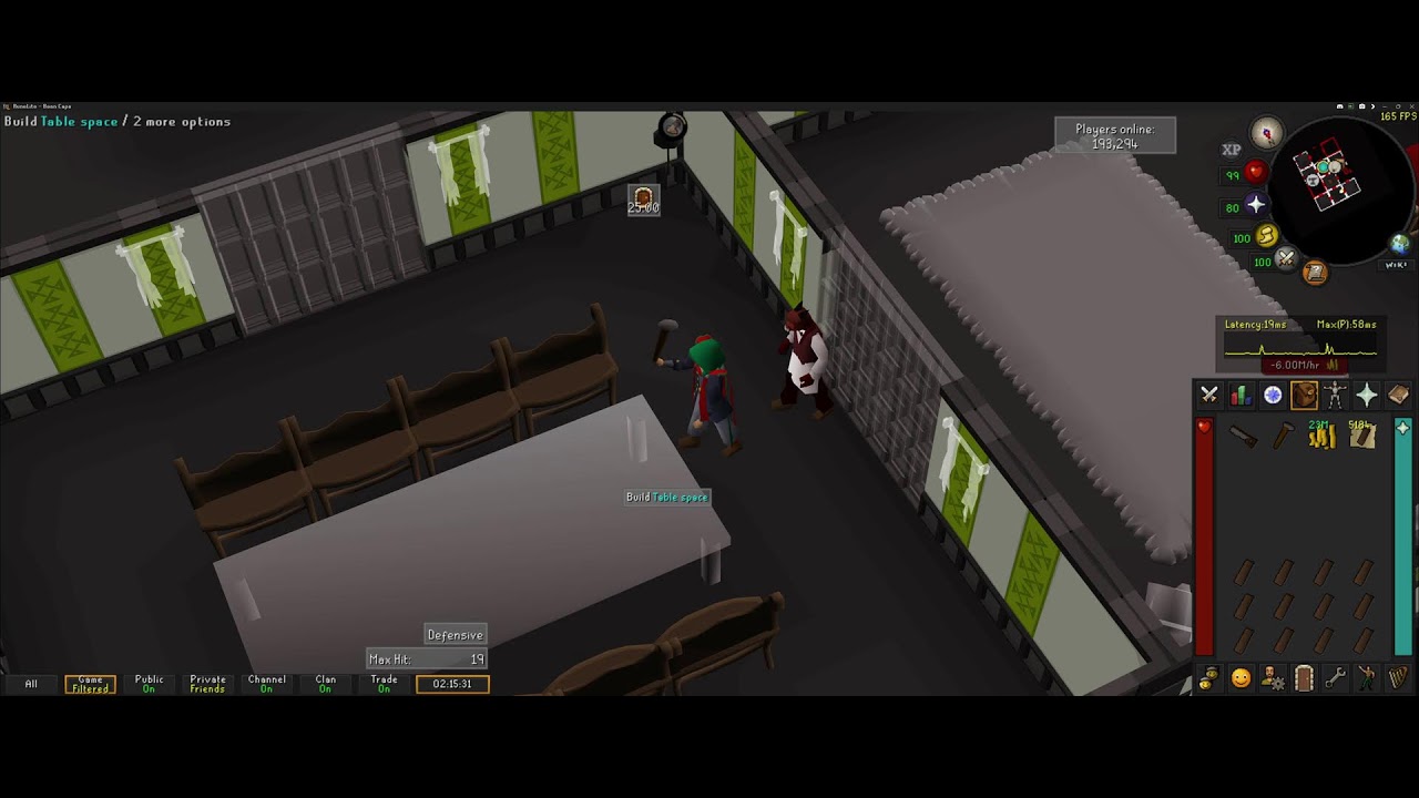 OSRS super mega table dance party (super fun)