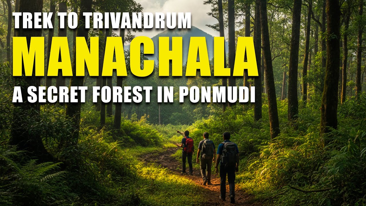 പൊന്മുടിയിലെ ഒരു SECRET കാട് | MANACHALA TREK IN PONMUDI | UNEXPLORED FOREST TREK IN TRIVANDRUM