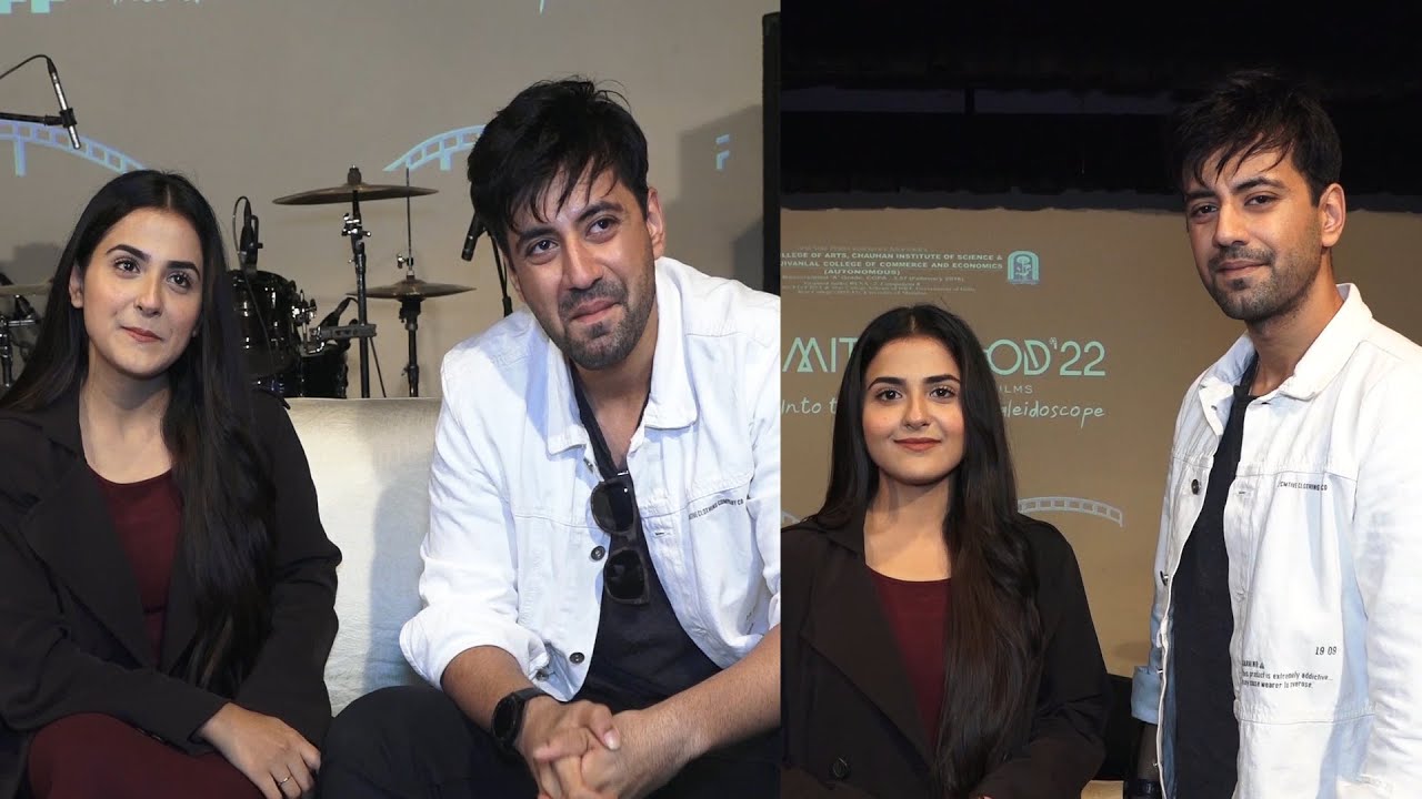 Debattama Saha & Karanvir Sharma-1St Interview For Aankhein Band Karke | Karanvir | Debattama 💖💖💖💖