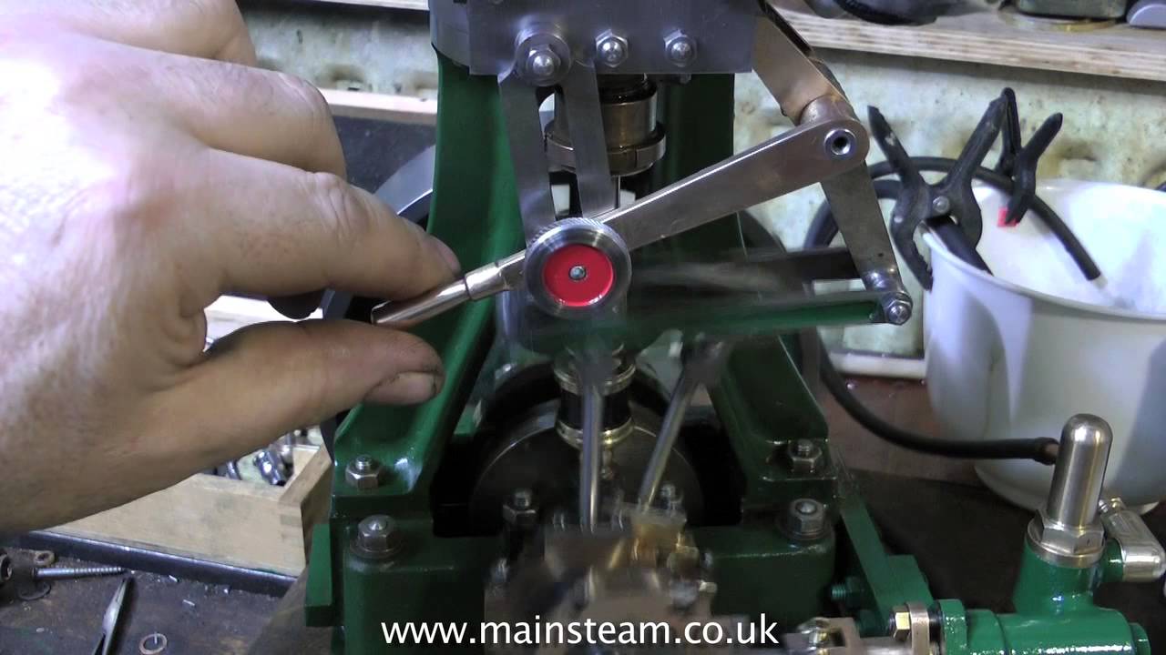 STUART 5A STEAM ENGINE WITH REVERSING VALVE GEAR & PUMP