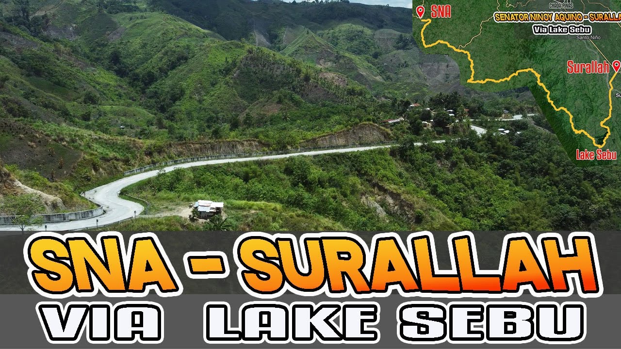 SENATOR NINOY AQUINO SNA TO LAKE SEBU & SURALLAH South Cotabato