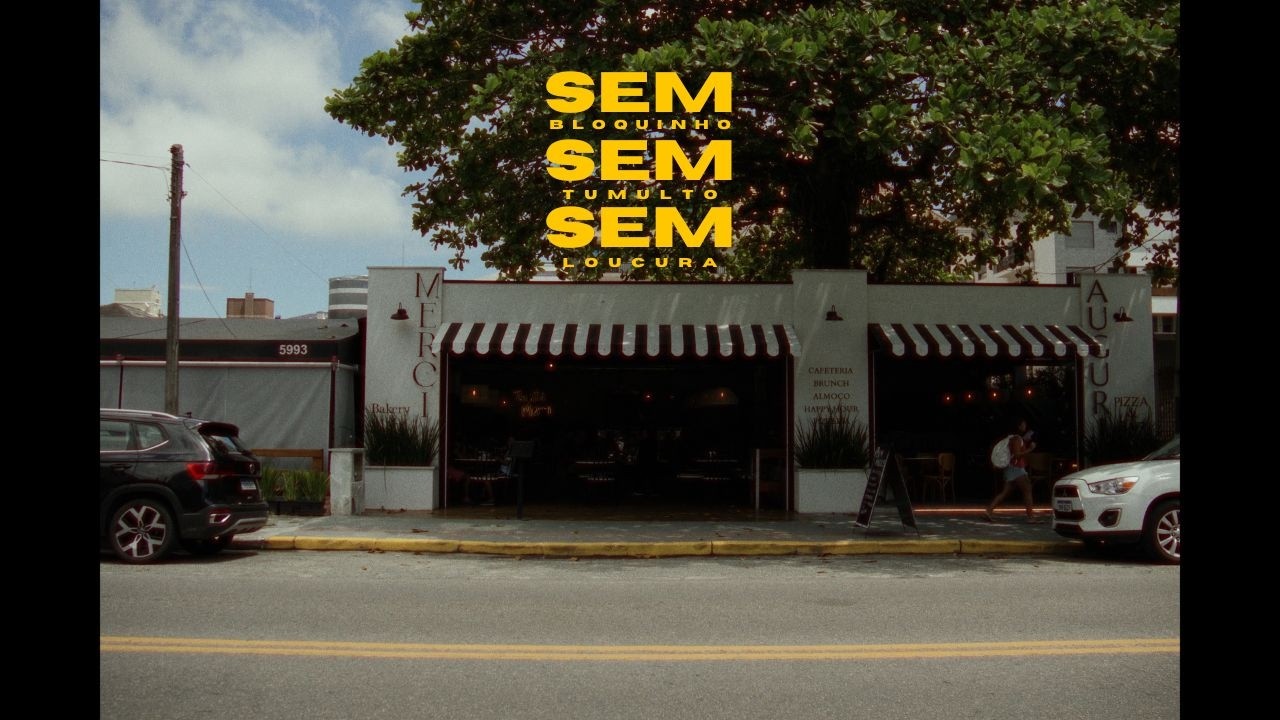 Um carnaval sem bloquinho | sem tumulto | sem loucura