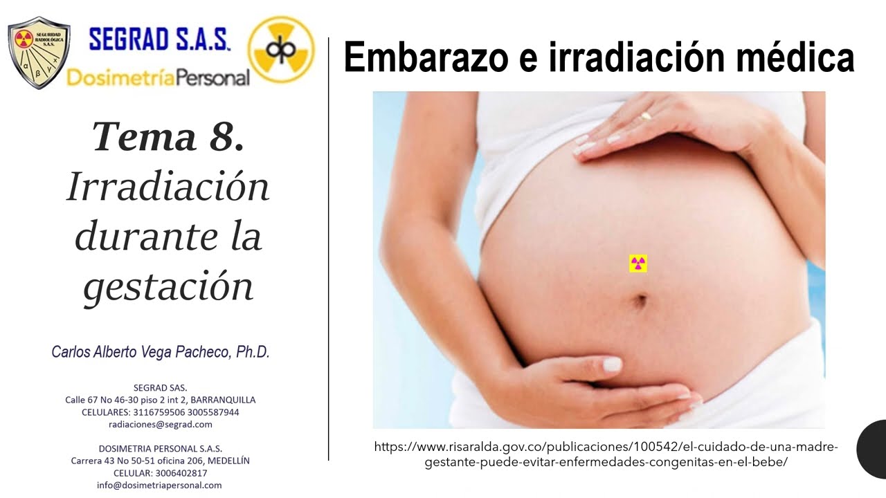 Tema 8 Irradiación durante la gestación