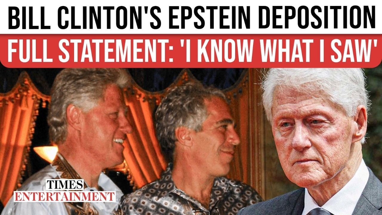 Bill Clinton Drops Epstein Deposition BOMBSHELL; Hillary Defense, Trump Shock After 6-Hour Grilling