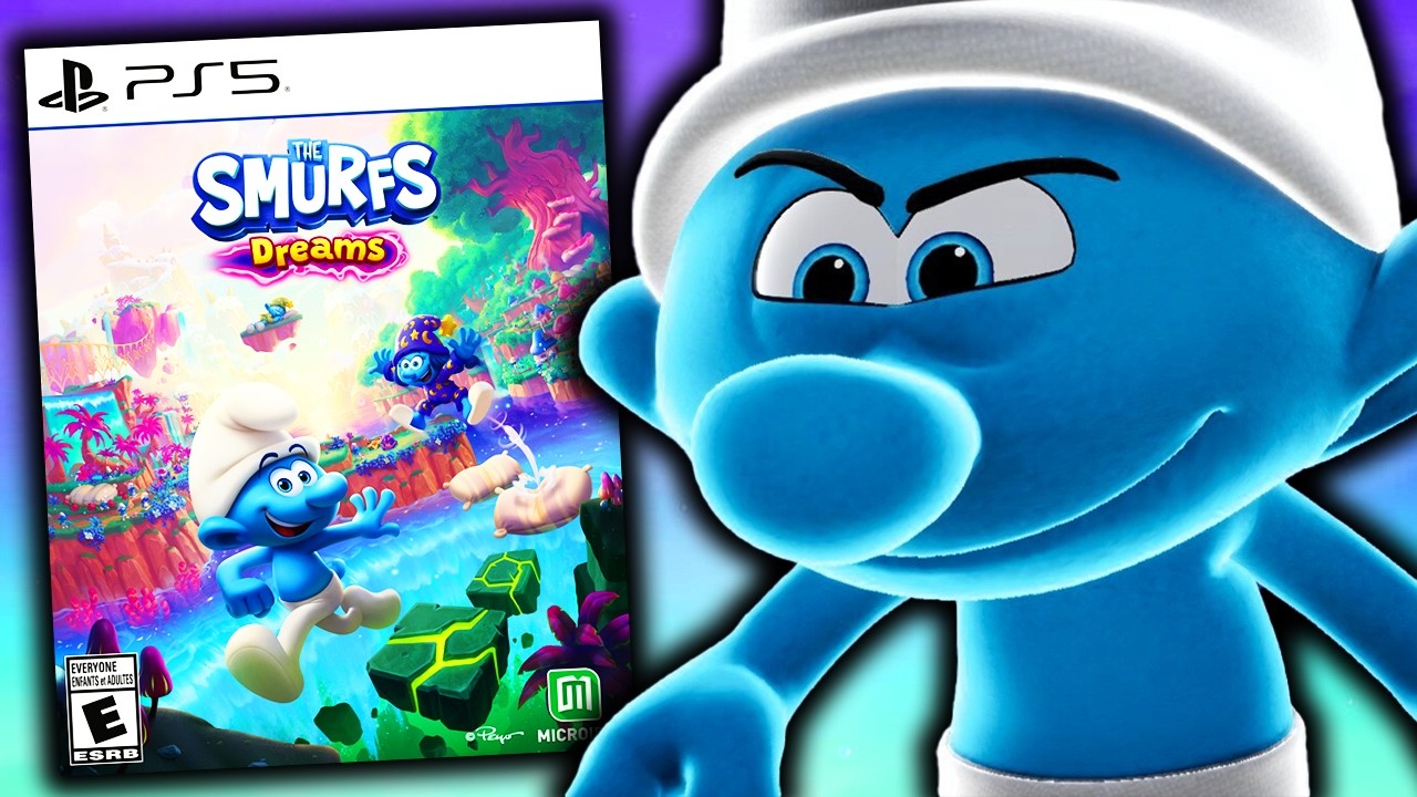 Move over Mario, it's SMURFIN' time!