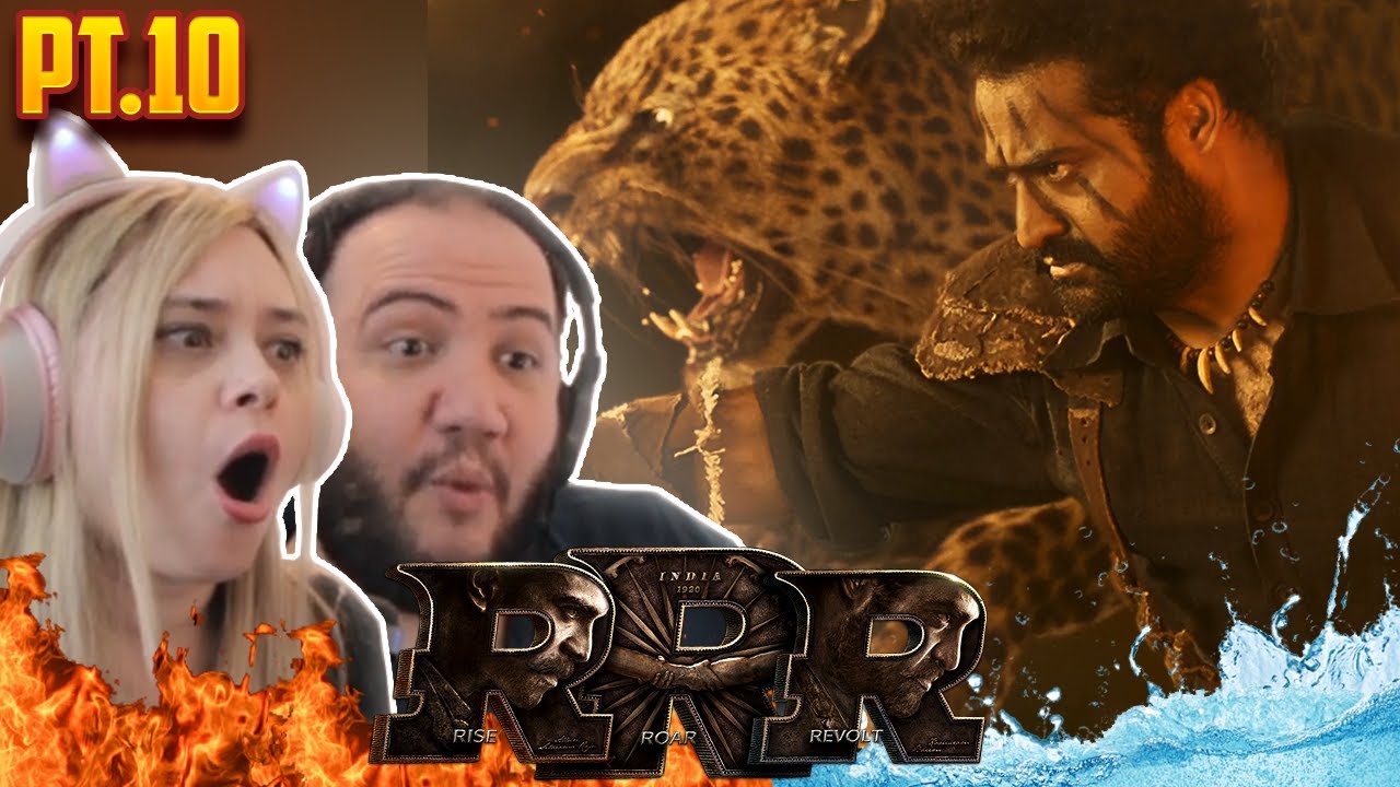 РЕАКЦИЯ НА СЦЕНУ МАССОВОГО ИНТЕРВАЛА RRR | BHEEM VS RAM | Реакция на фильм RRR, часть 10 | RRR | ...