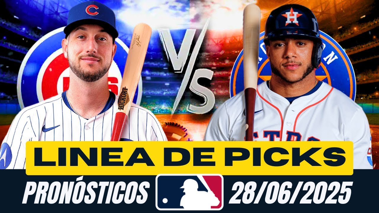 PRONOSTICOS DE MLB  PARA HOY 28 DE JUNIO 🔥PARLAY GRATIS🔥