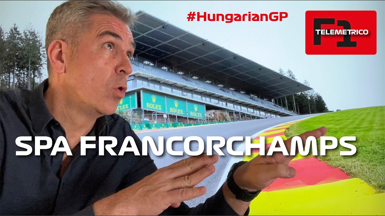 UN VIAJE INCOMPARABLE A SPA FRANCORCHAMPS. #belgiangp   #telemetricof1