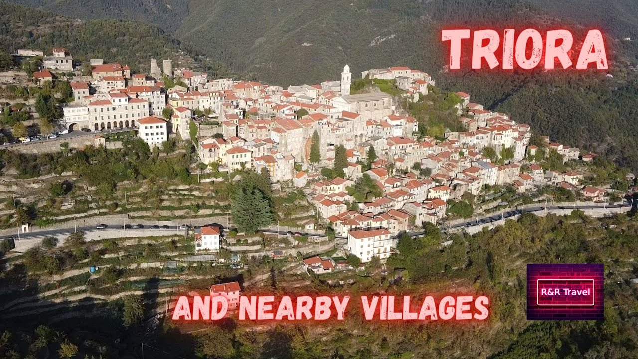 Triora and small villages in the Ligurian Alps