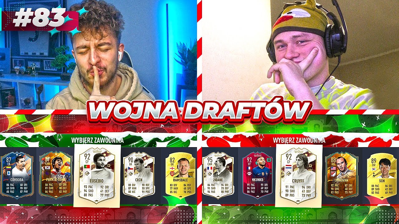 ŚWIĄTECZNA WOJNA DRAFTÓW z xFlaShx!!! FIFA 23: ALVIN I WIEWIÓRKI [#83]