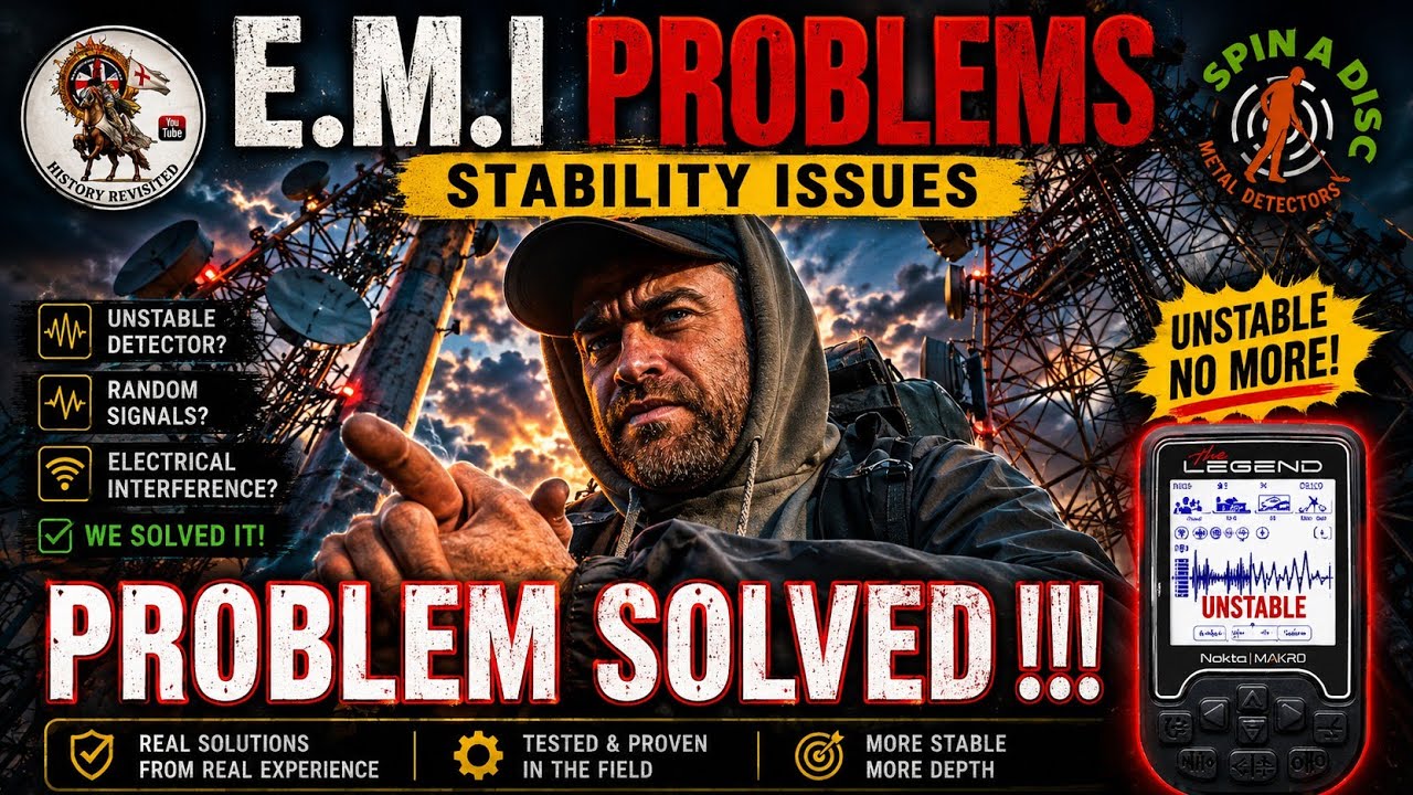 Metal Detector E.M.I And Stability Issues Solved | #metaldetector #metaldetecting  #tipsandtricks