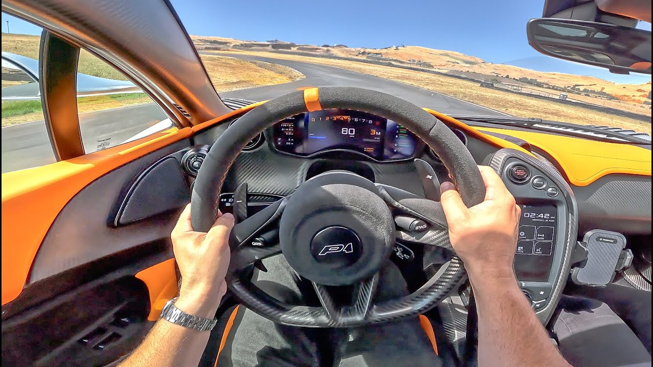 Обзор McLaren P1 HDK POV Drive!