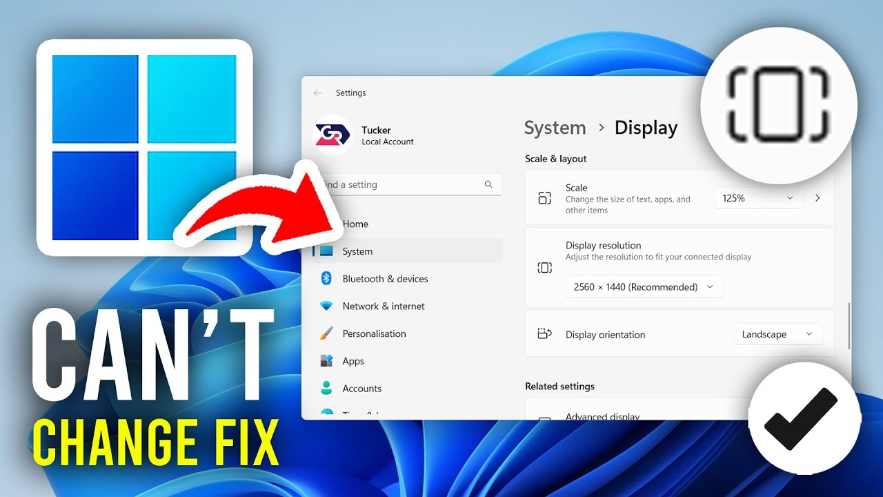 Fix Can't Change Display Resolution In Windows 11 - Full Guide