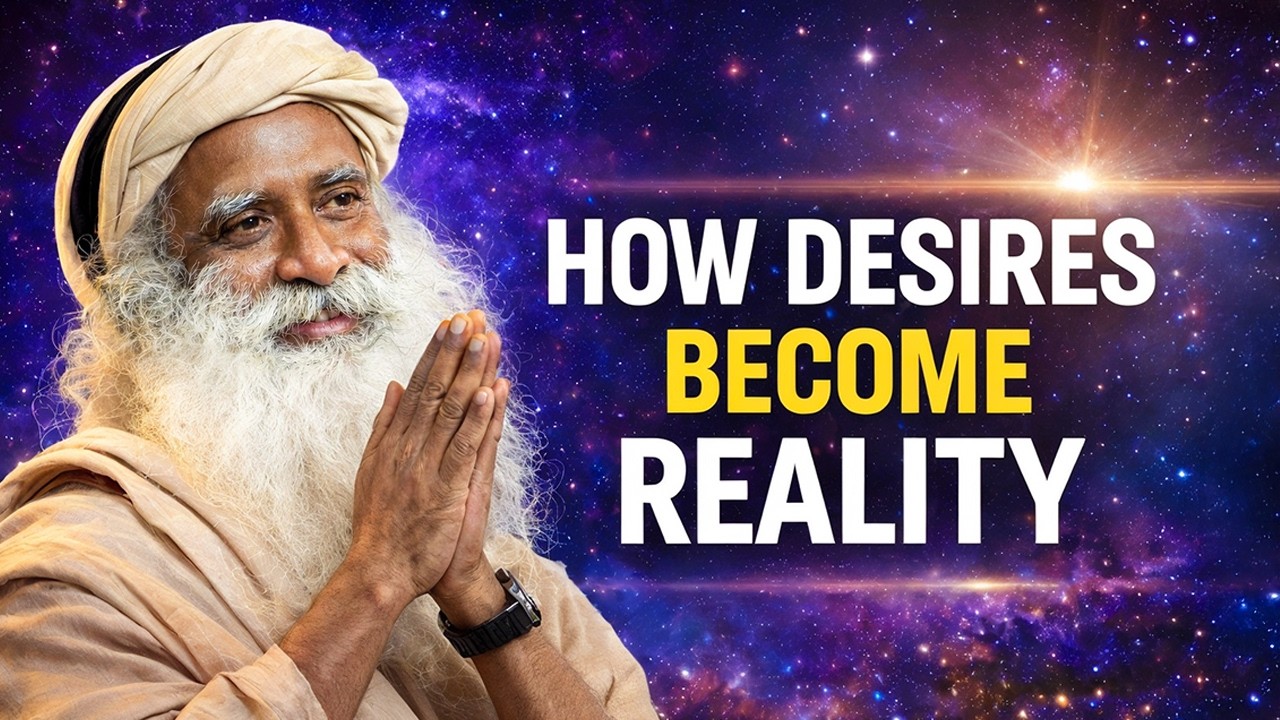 Sadhguru Explains Why Desires Manifest When You Do THIS