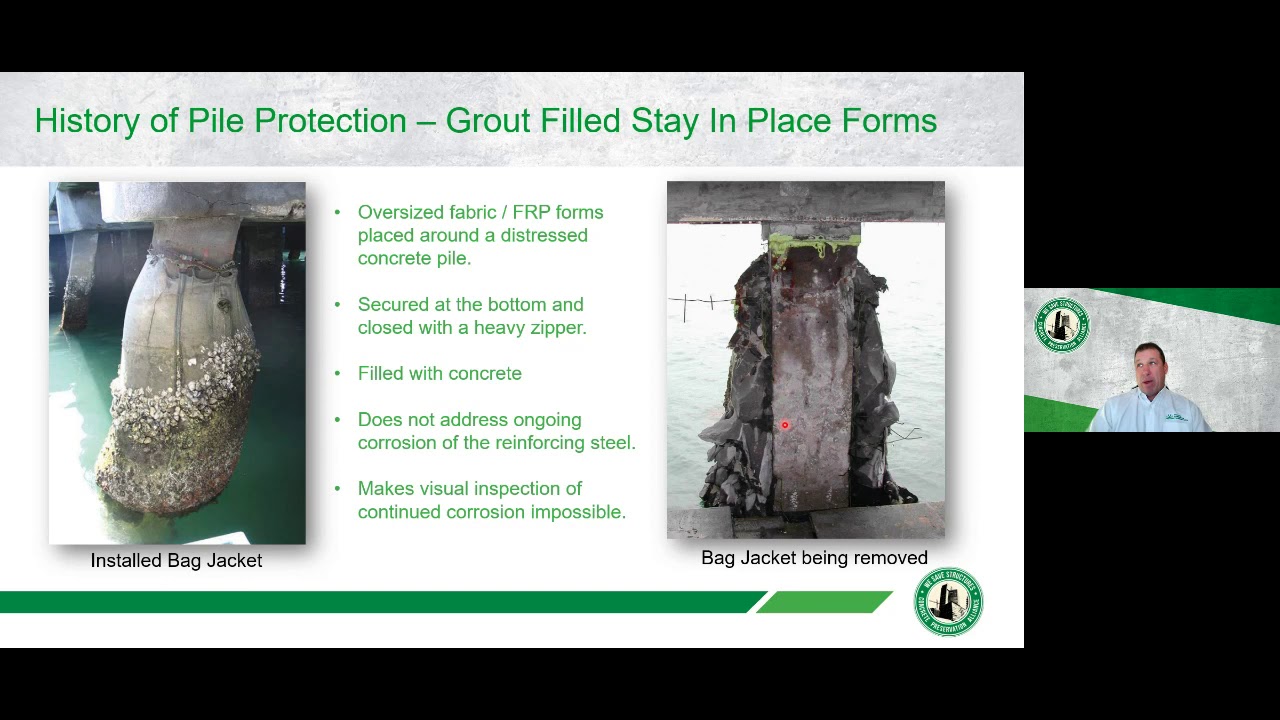 Pile Protection for Coastal Bridges