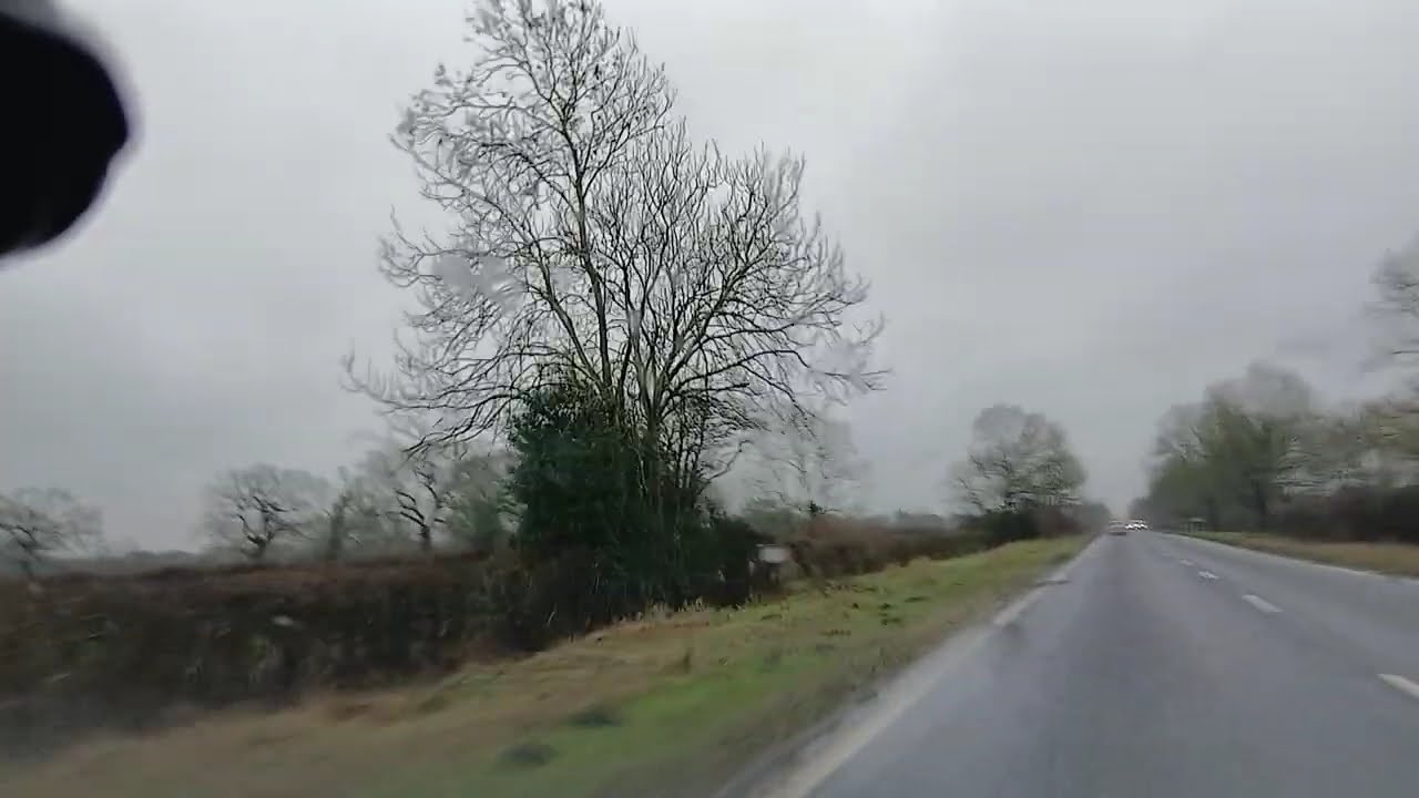 Drive With Me From Huby Village  to York Clifton Moor On A Rainy Day  [Part #9 ]