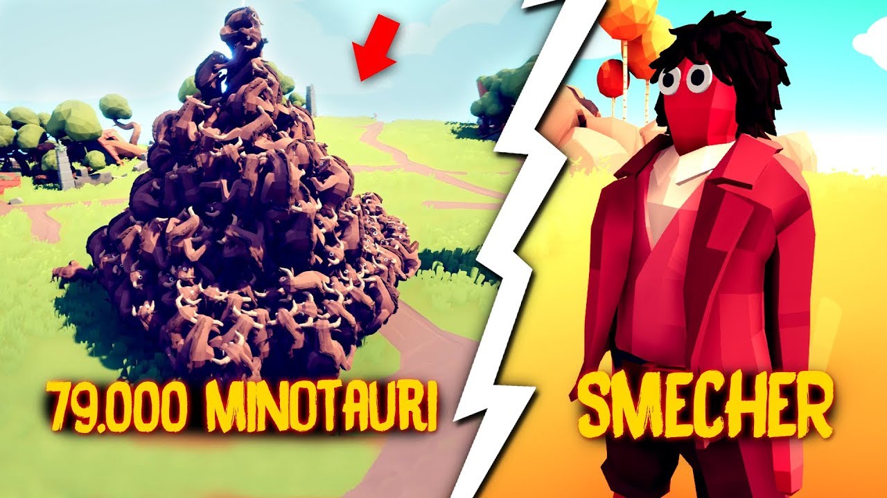 79.000 MINOTAURI vs 1 SMECHER