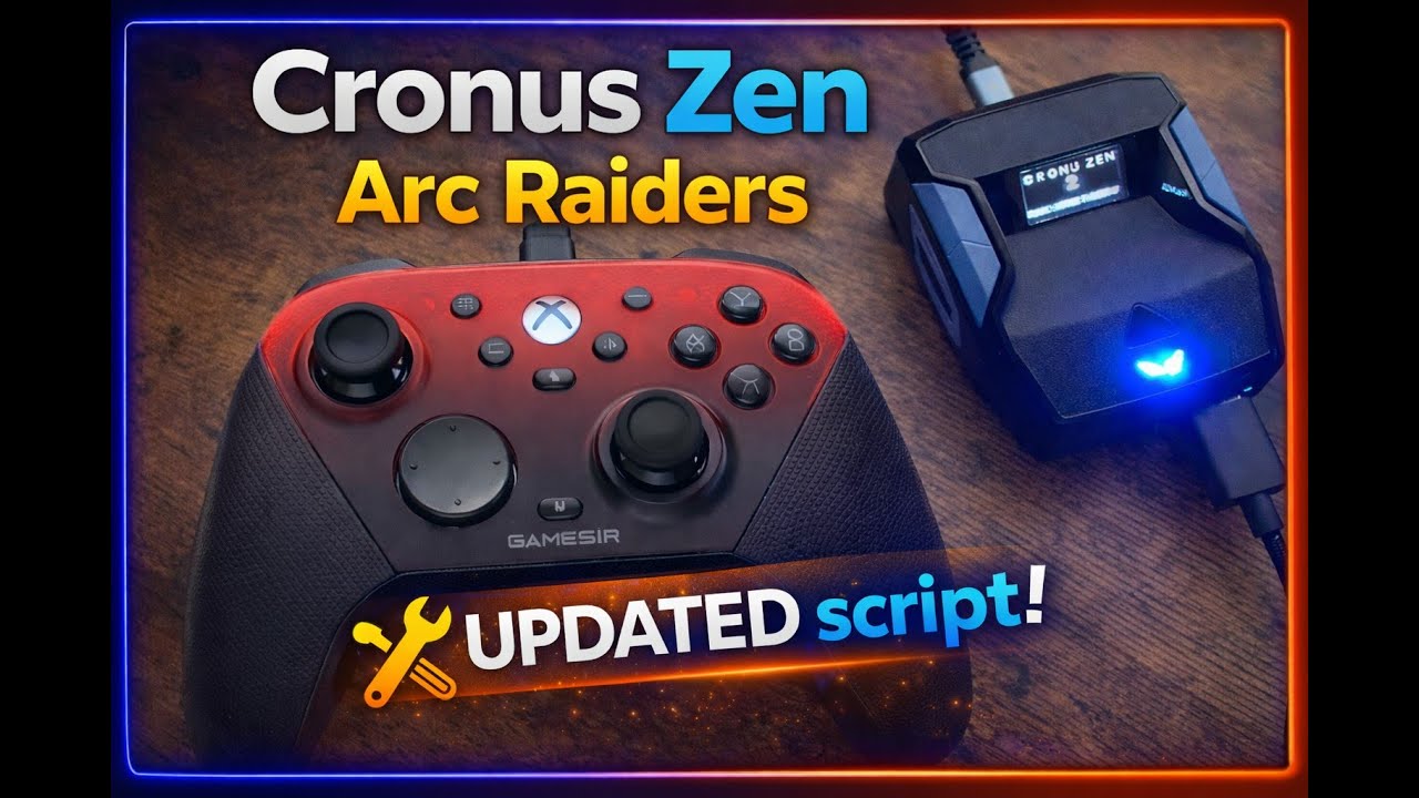 UPDATED Cronus Zen Script for Arc Raiders! Detailed walk through!