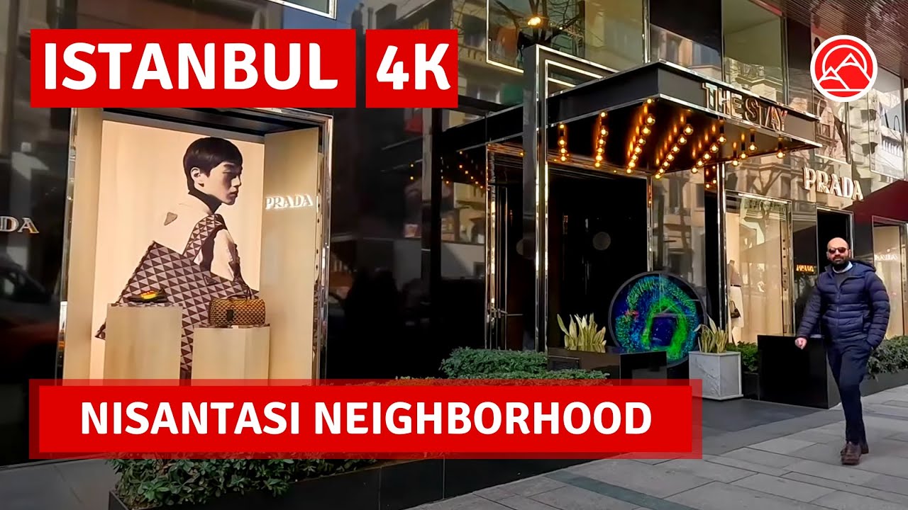 Istanbul 2023 Nisantasi One Of The Richest Neighborhoods Walking Tour|4k UHD 60fps