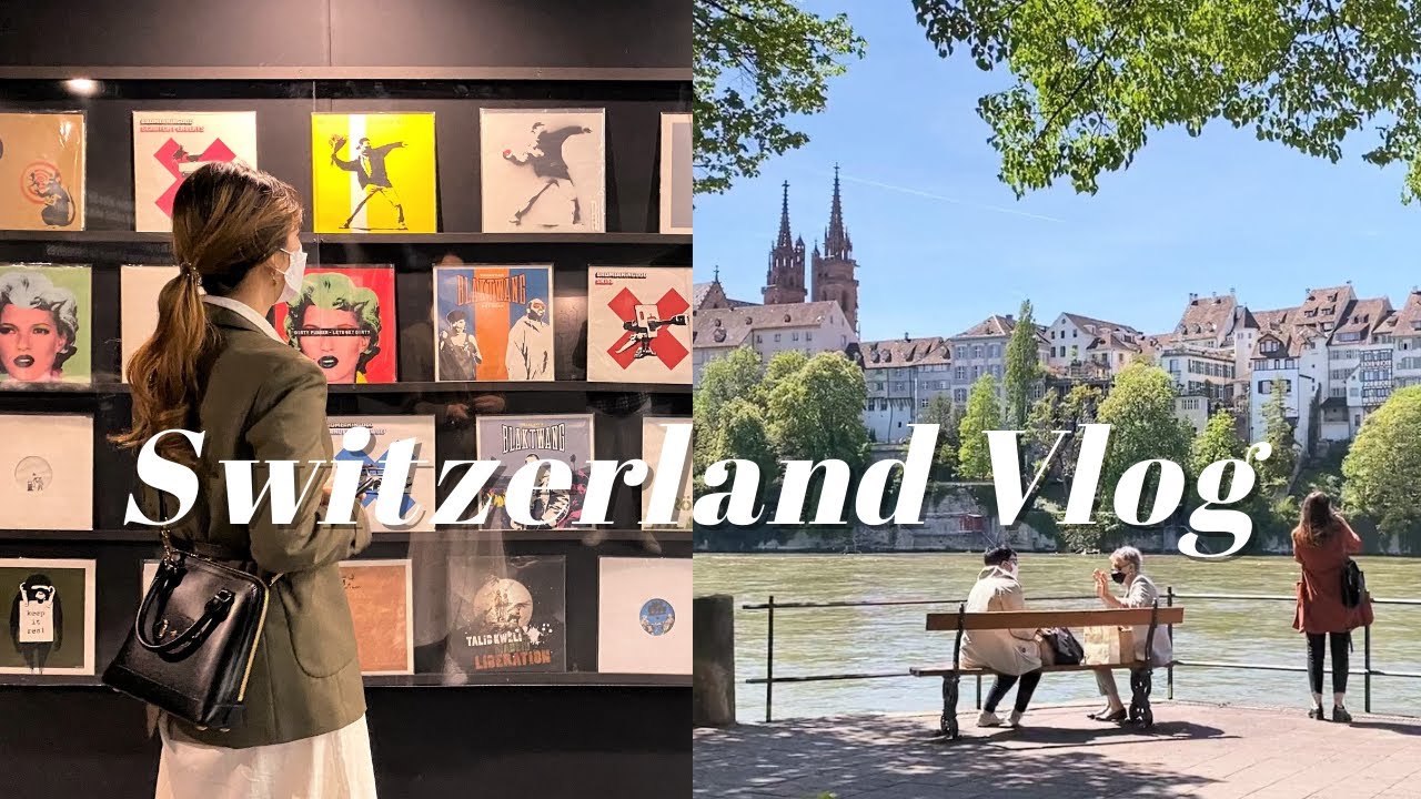 vlog 스위스 일상 브이로그🇨🇭뱅크시BANKSY 전시회 보고 바젤 시티 투어 & 바젤 한인마트 | 시부모님과 유러피안 스타일 바베큐 파티 |🇨🇭🇰🇷국제 커플 일상💑
