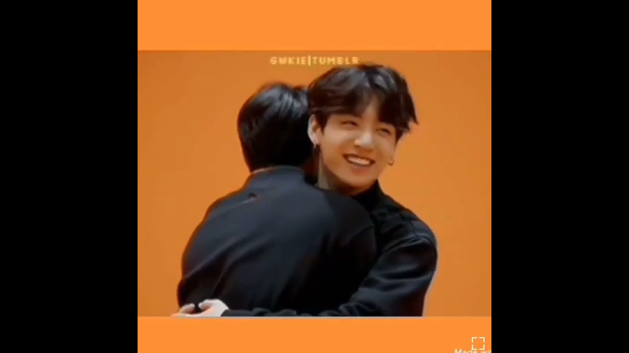 Jinkook Hugs.. when He hugs him tight..affection is all about❤️💕🥰the love and desires 😍💜