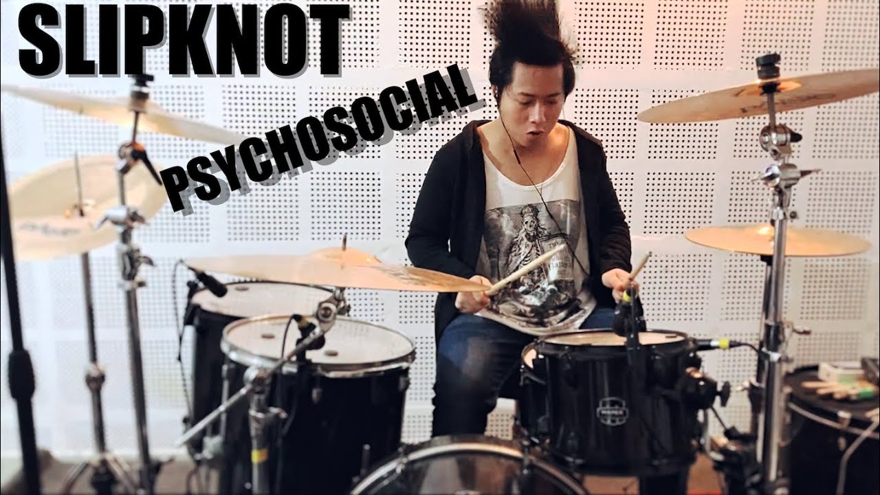 Slipknot - Psychosocial - Drum Cover by Nishant Hagjer