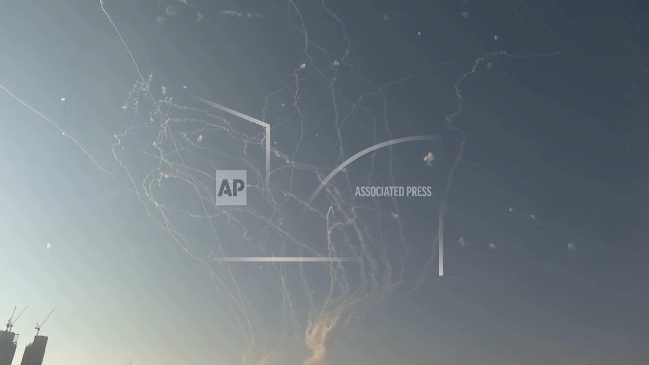 Sirens sound in Tel Aviv as Israeli air defence intercepts Iranian missiles