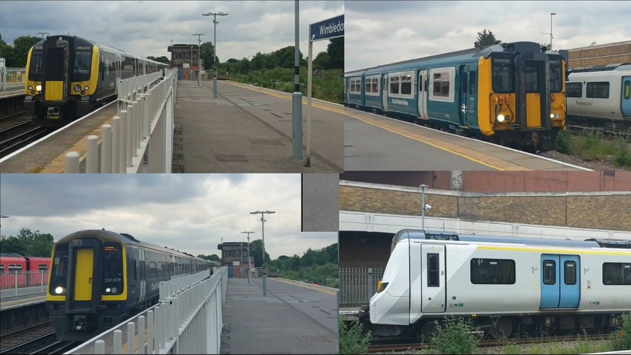 Trains at Wimbledon (3/6/24)