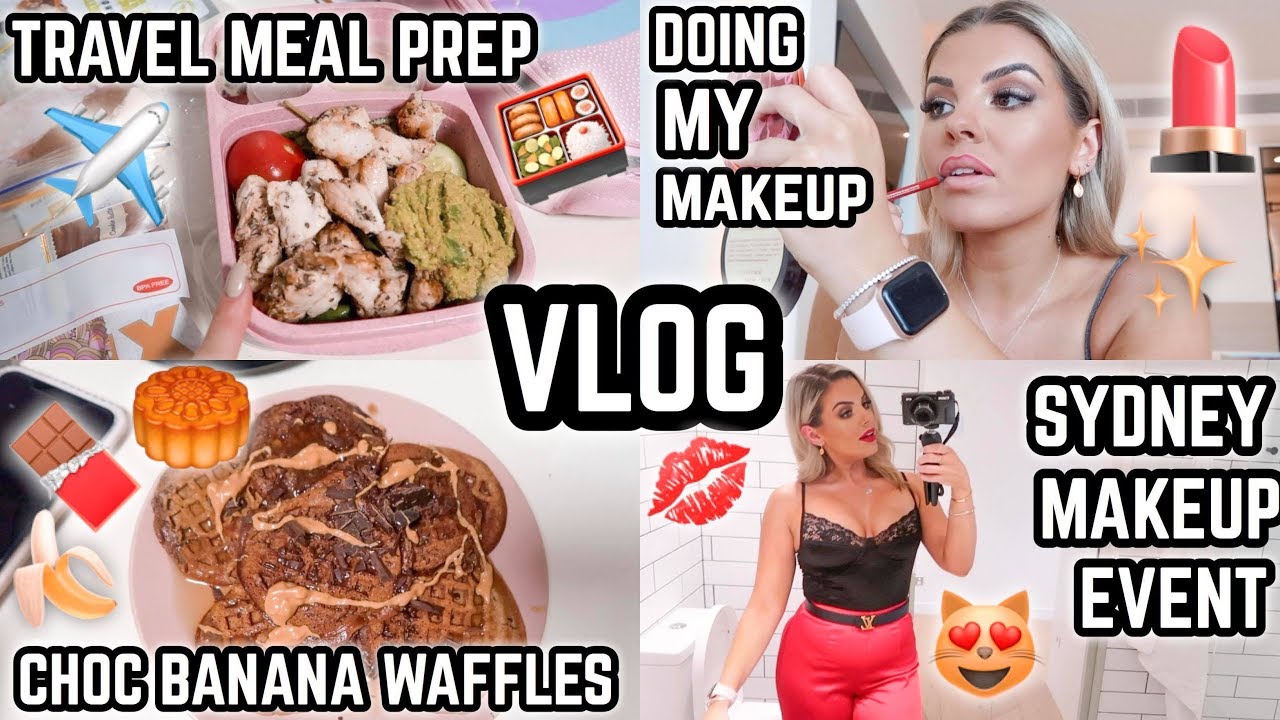 DAILY VLOG 🎥 WEEK 9 ✈️ TRAVEL MEAL PREP 🍱 BANANA CHOC WAFFLES 🍫 EXCITING THINGS ✨ J AZ HAND