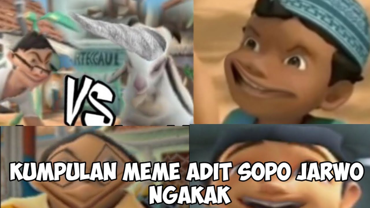 Kumpulan meme Adit sopo Jarwo bikin ngakak