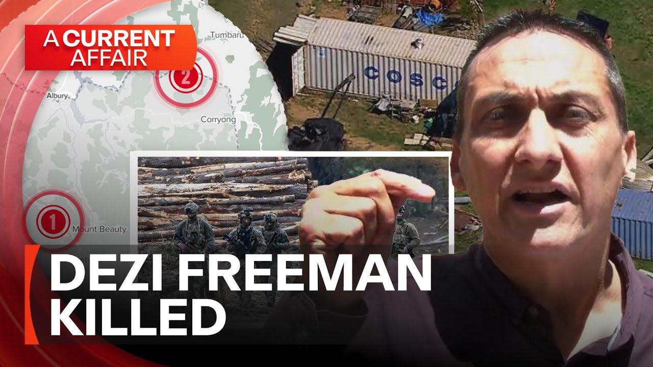 Harrowing manhunt finally comes to an end after Dezi Freeman is shot dead | A Current Affair
