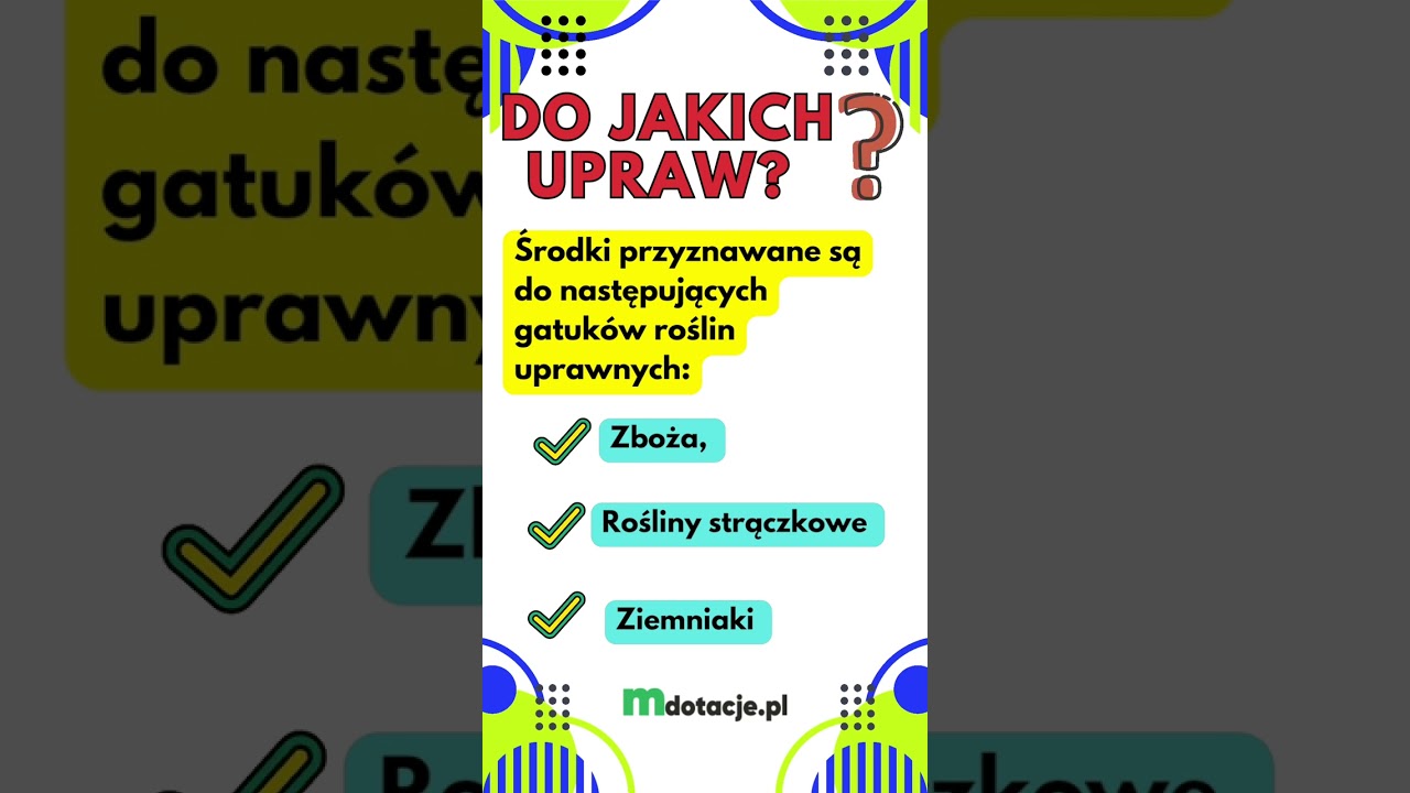 Dopłaty do materiału siewnego. 