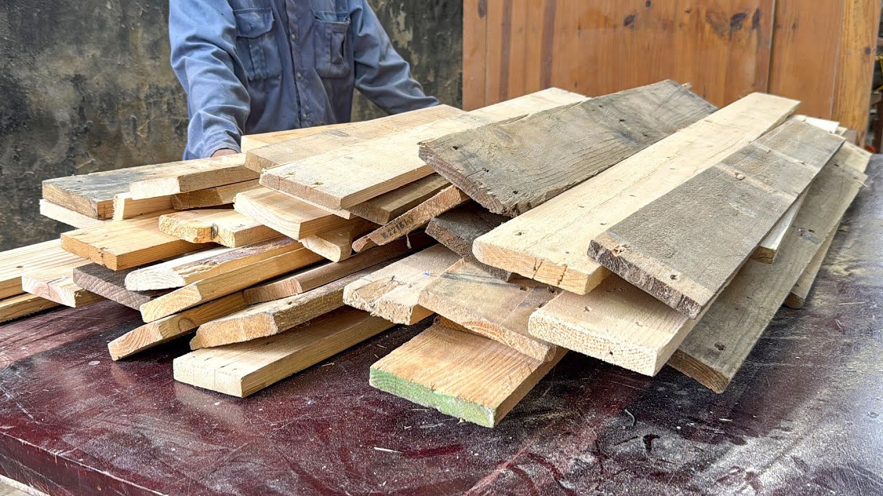 You'll Be Amazed! The Secret Potential of Pallet Wood in Furniture Making